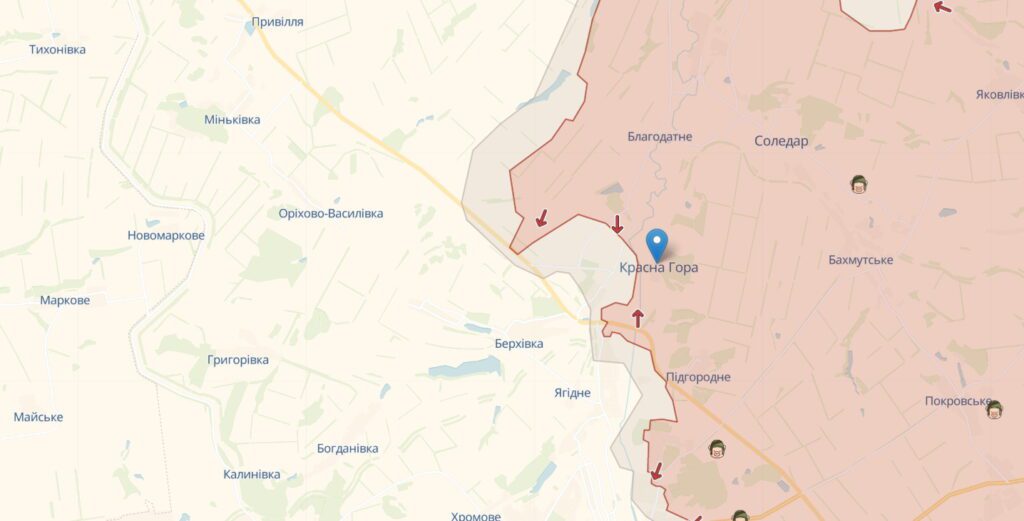 В Росії заявили, що захопили село під Бахмутом. У ЗСУ заперечили це