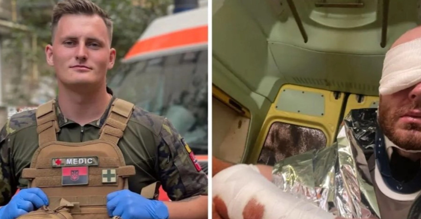 Під Бахмутом було поранено двох волонтерів з Норвегії