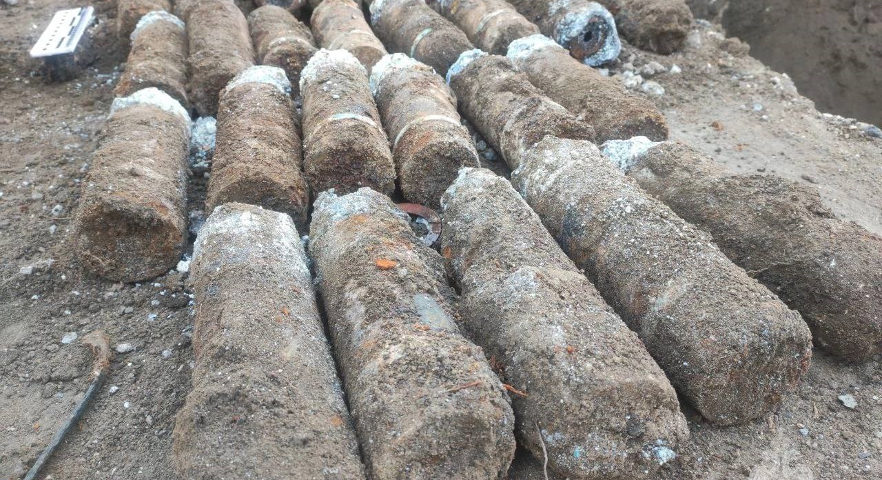 В Луганську знайшли близько 40 снарядів часів Другої світової війни