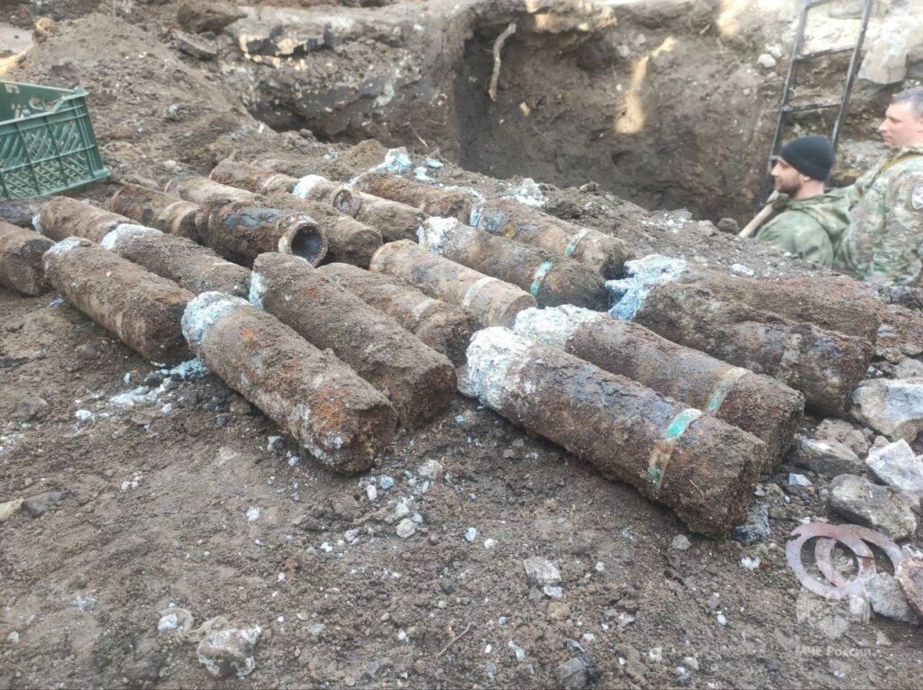 В Луганську знайшли близько 40 снарядів часів Другої світової війни