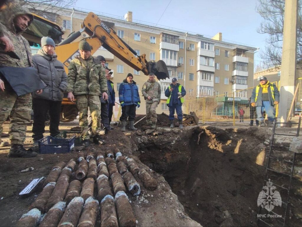 В Луганську знайшли близько 40 снарядів часів Другої світової війни