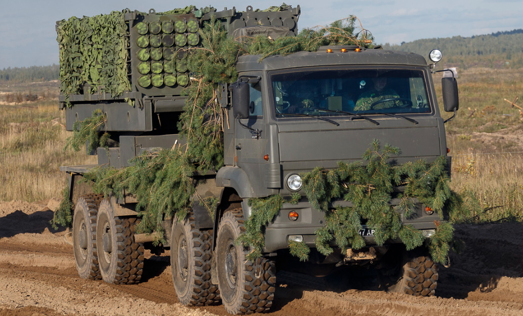 На фронті знищено рідкісну машину росіян для дистанційного мінування