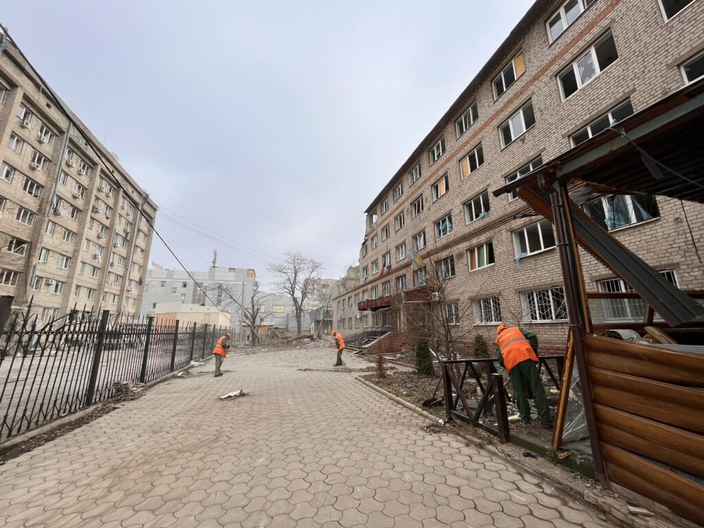 В Краматорську показали наслідки нічного удару