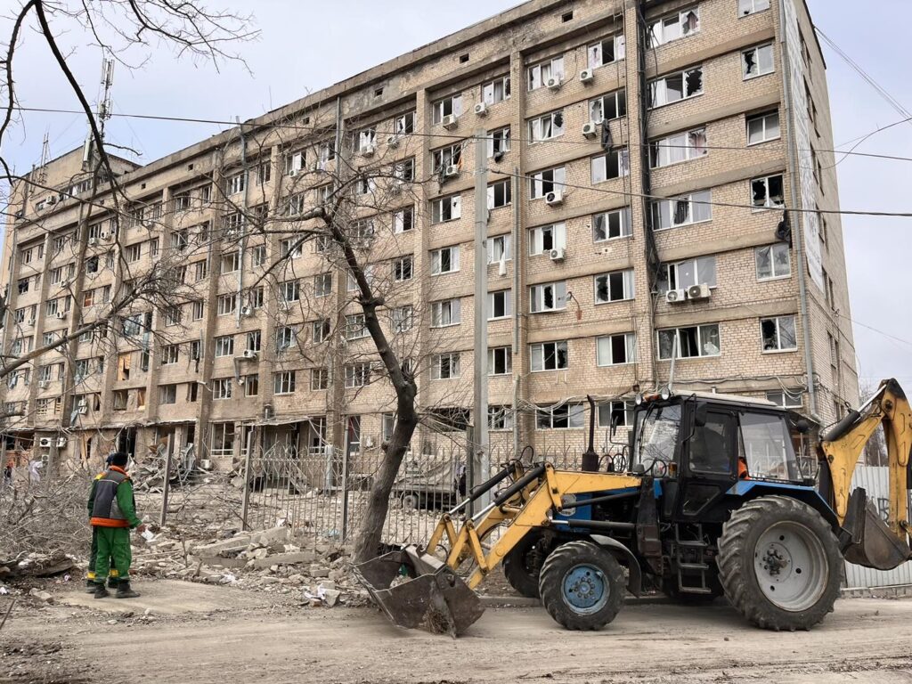 В Краматорську показали наслідки нічного удару