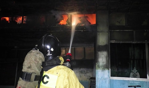 У Луганську гасили масштабну пожежу на підприємстві “Лугамаш”. Опубліковані фотографії гасіння