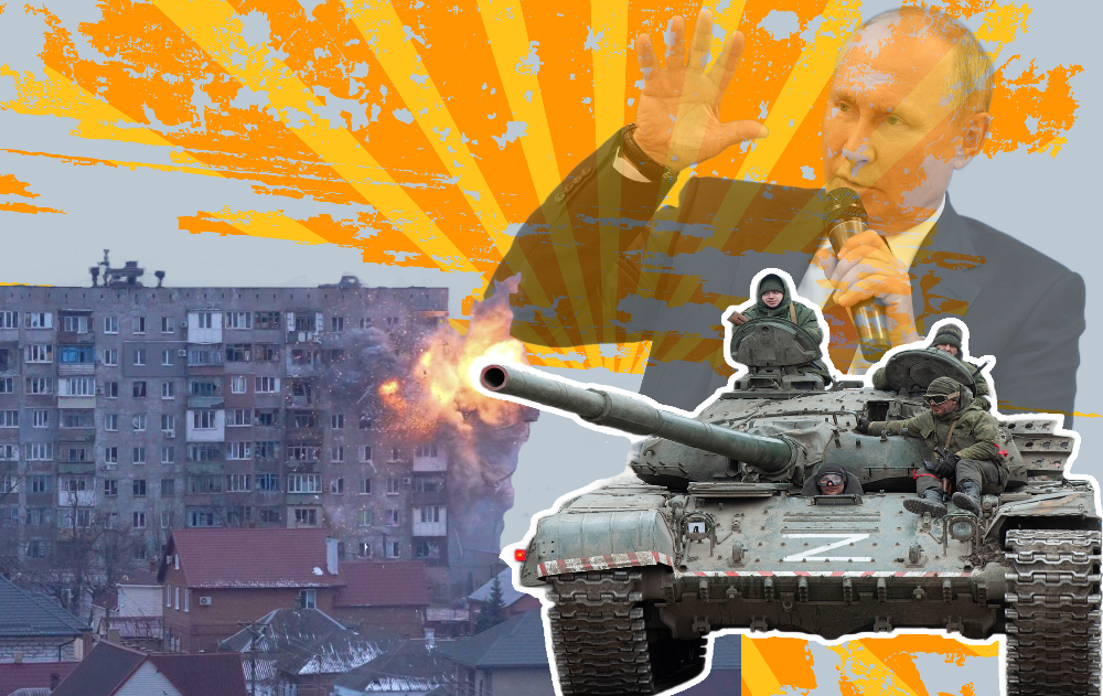 Путіну в Маріуполі розповіли, що “ЗСУ били по будинках”. Пояснюємо, чому це відверта брехня