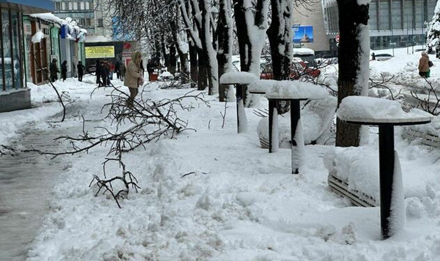 В Луганську визнали, що виявилися не готові до снігопаду