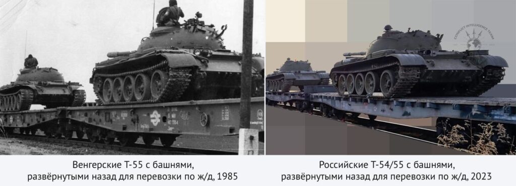 В Росії розконсервовують танки Т-54, які старші за Путіна