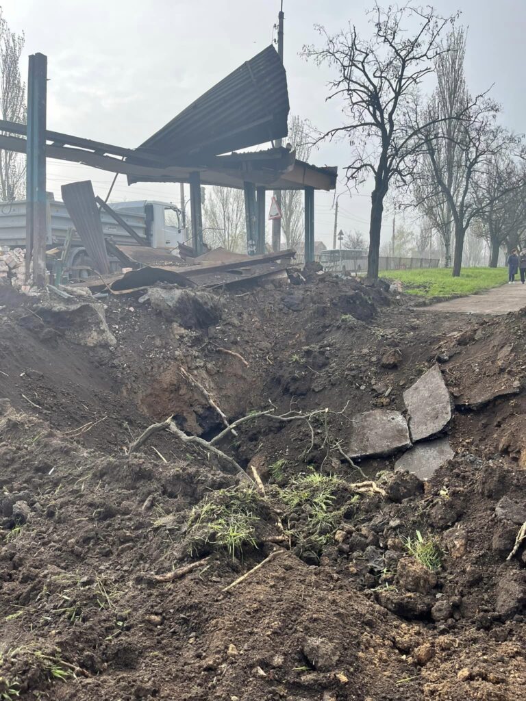 В Краматорську показали наслідки нічної атаки росіян на місто