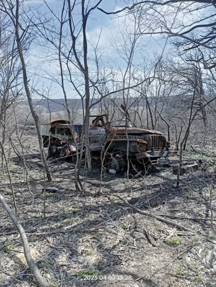 В соціальних мережах показали знищену САУ біля Кремінної