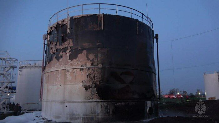 Вночі горіла нафтобаза в окупованих Ровеньках