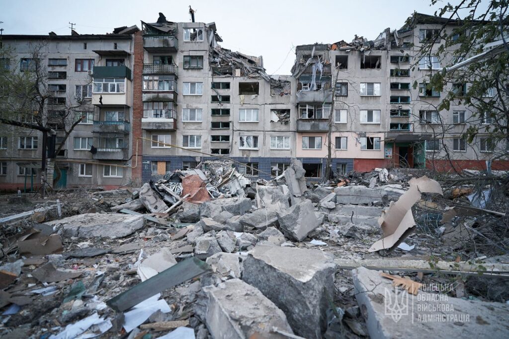 Зросла кількість жертв обстрілу Слов’янська. Під завалами все ще можуть залишатися люди