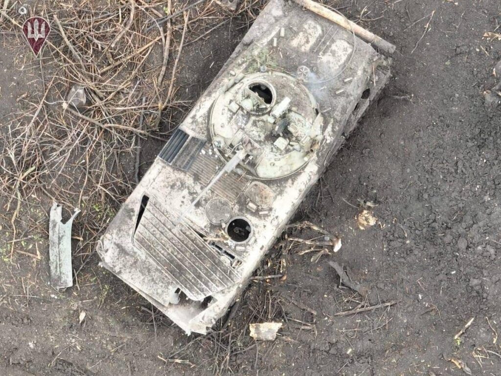 На Луганщині січеславські десантники знищили дві БМП окупантів