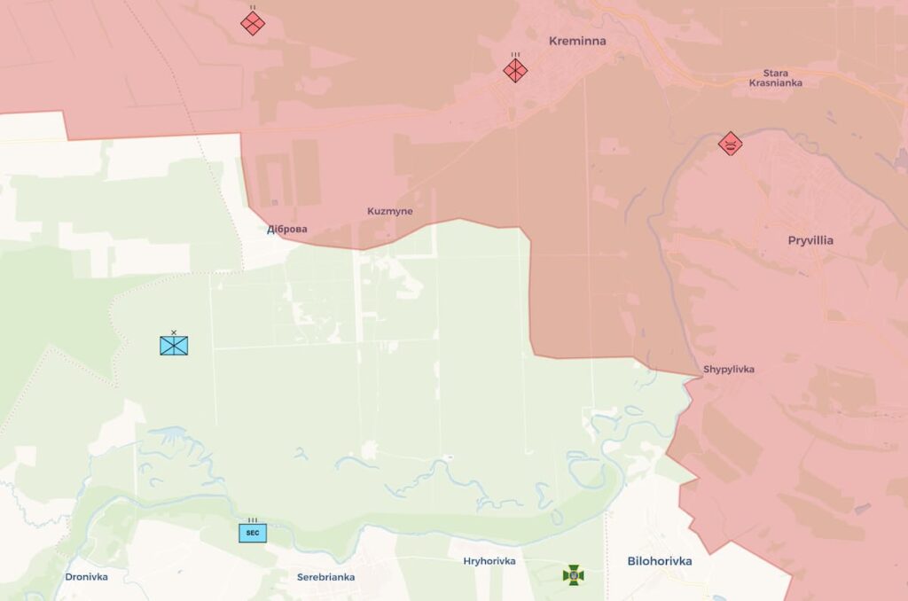Окупанти на Луганщині намагалися атакувати в лісах біля Кремінної та обстріляли 4 населені пункти, — Генштаб