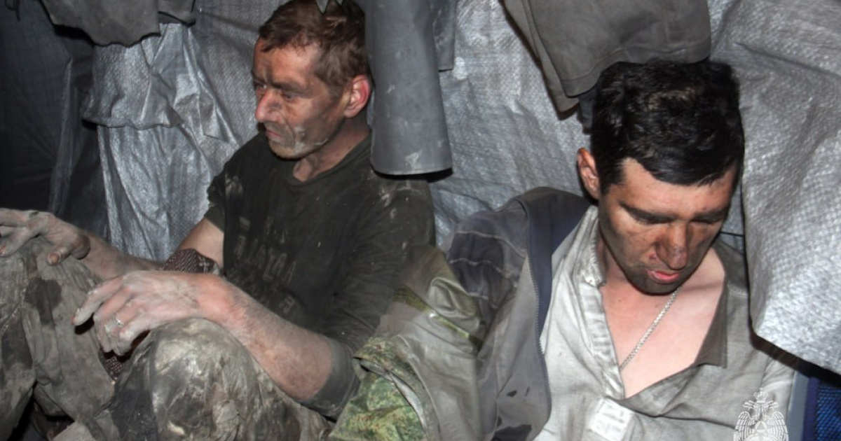 На поверхню дістали гірняків, які чотири дні перебували в заблокованій шахті на окупованій території