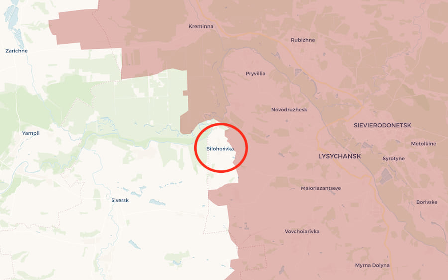 Окупанти спробували прорвати оборону ЗСУ поблизу трьох населених пунктів Луганської області