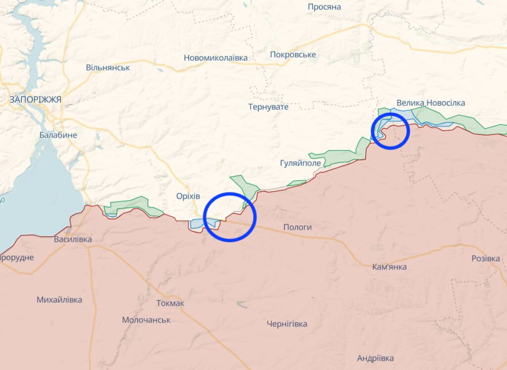 ЗСУ досягли успіхів поблизу Бахмута і в Запорізькій області, — Генштаб