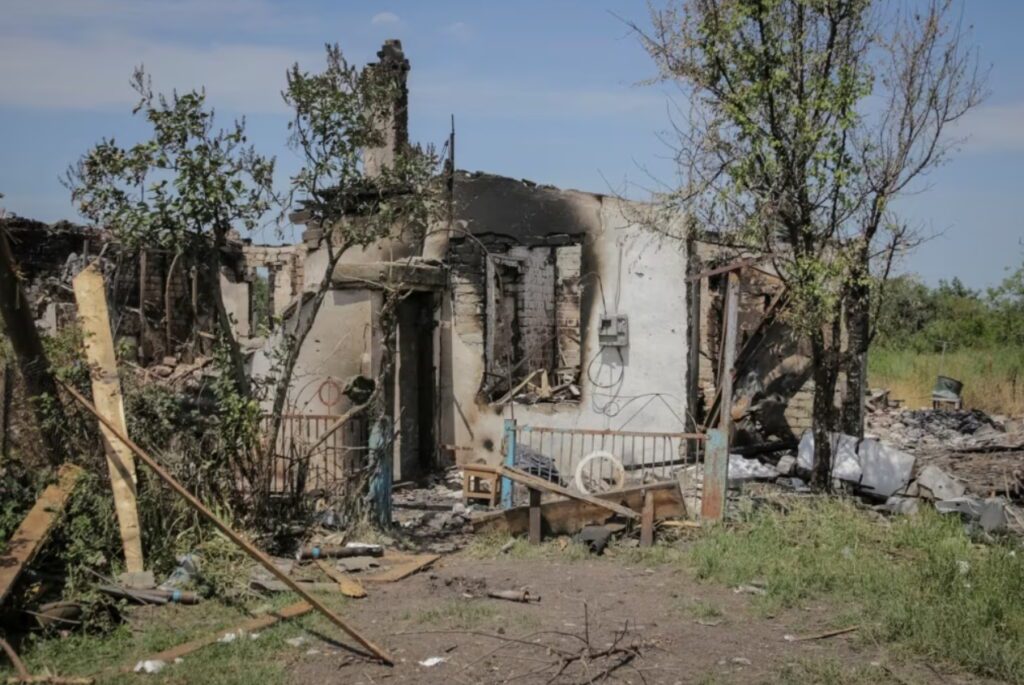 Опубліковані перші кадри з села Нескучне на Донеччині, яке недавно звільнили українські військові