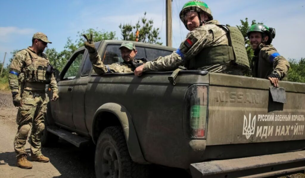 Опубліковані перші кадри з села Нескучне на Донеччині, яке недавно звільнили українські військові