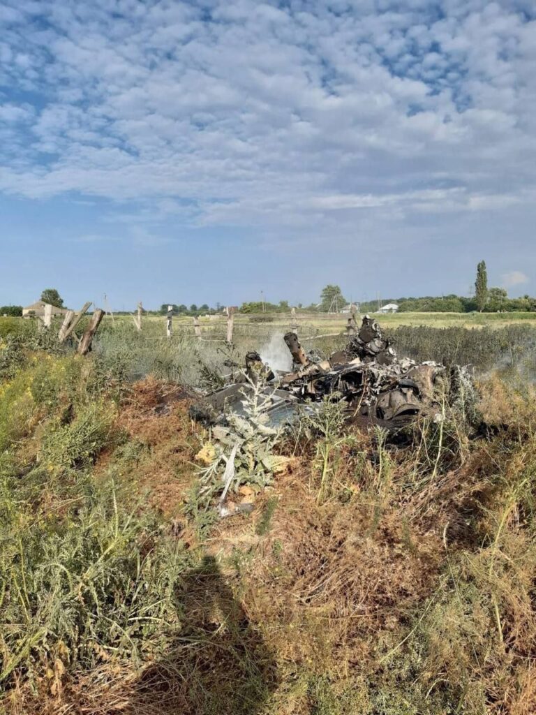 В Росії показали збитий російський вертоліт