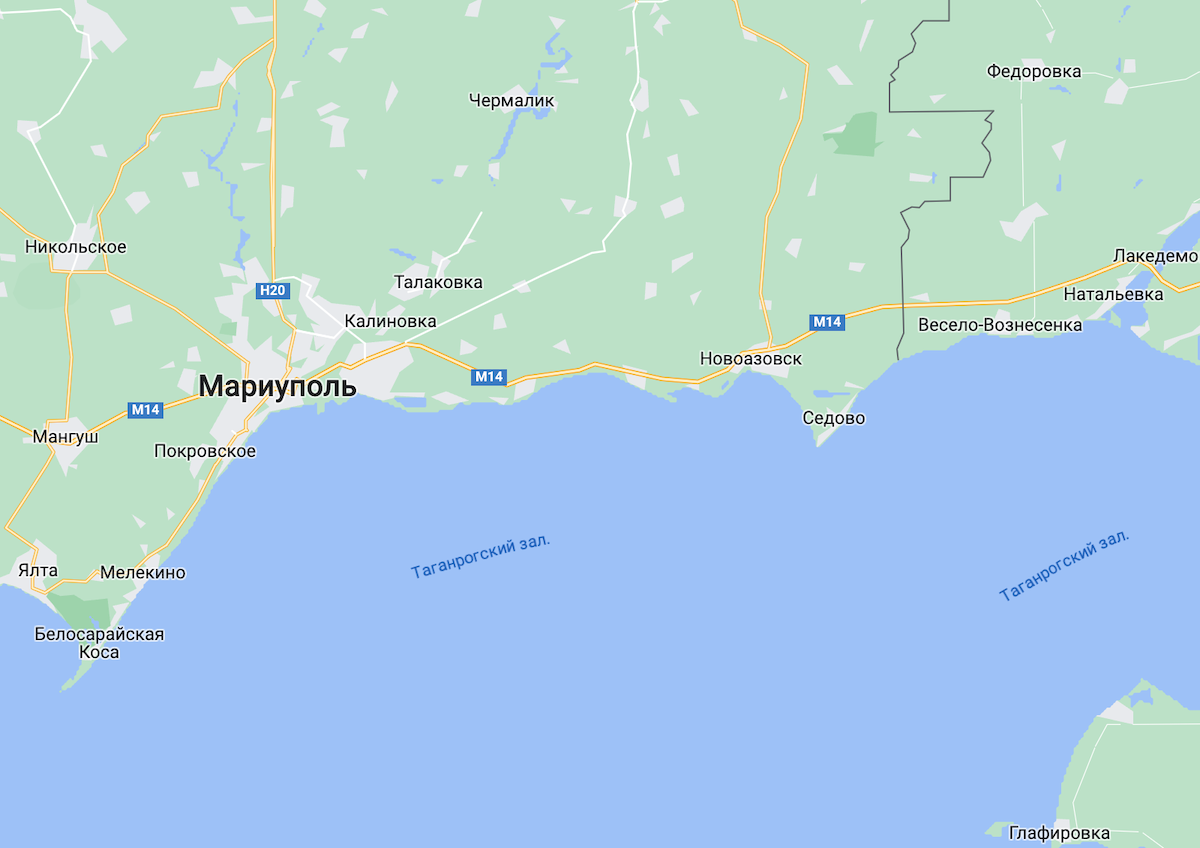 На півдні Донеччини окупанти розміщують пункти допомоги для росіян, які їдуть до Криму і назад