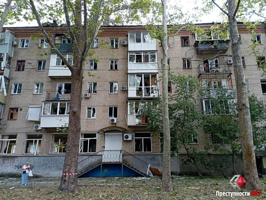 В Миколаєві показали наслідки ворожої атаки