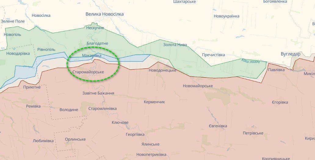 Під Старомайорським тривають важкі бої