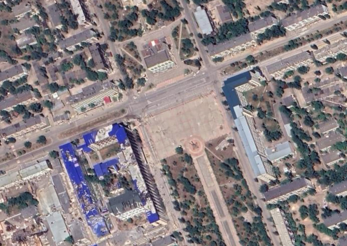 Google показав Сєвєродонецьк на своїх нових картах. Як зруйноване місто виглядає із супутника