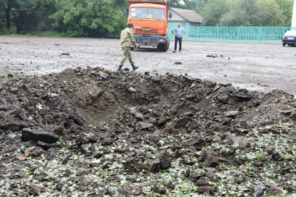 Окупанти заявили, що Ірміно було нібито обстріляно українськими військовими