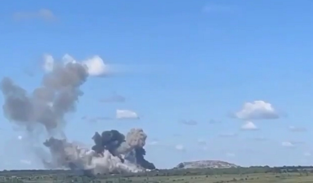 На складі під Луганськом, який вибухнув сьогодні, зберігали ракетне озброєння
