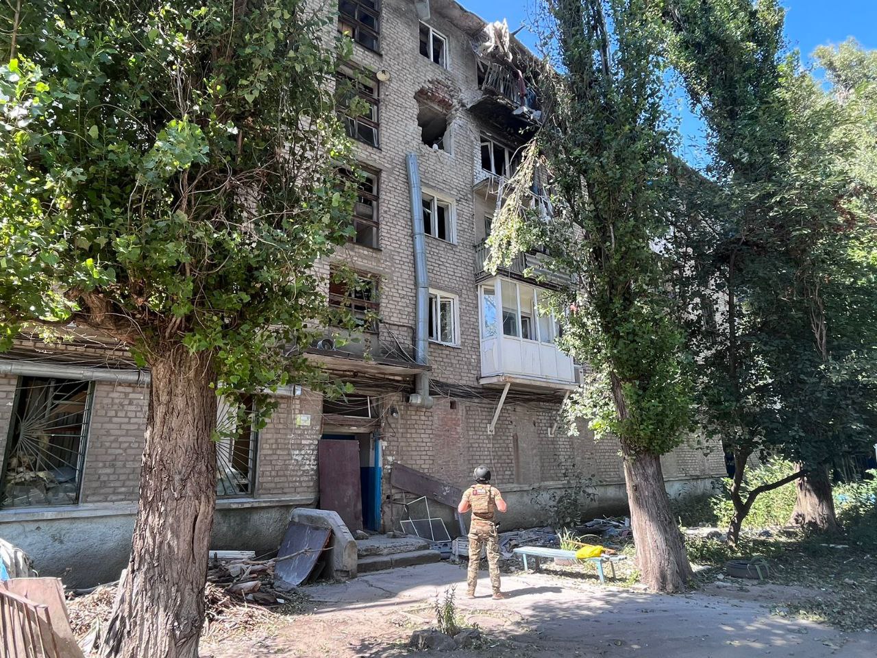 Російські війська завдали ударів по населених пунктах Донеччини