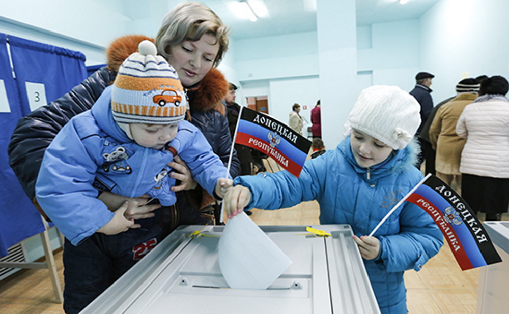Росія на Луганщині вчить дітей захищатися від українців