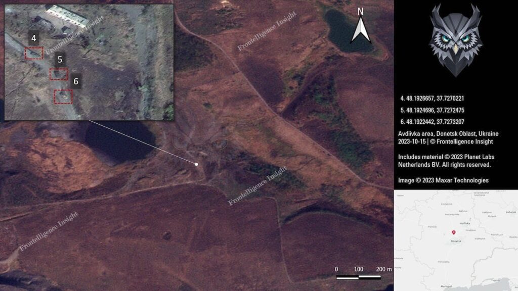 Армія РФ за 10 днів штурмів під Авдіївкою втратила 109 одиниць техніки. Опубліковано супутникові знімки