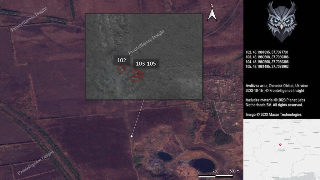 Армія РФ за 10 днів штурмів під Авдіївкою втратила 109 одиниць техніки. Опубліковано супутникові знімки