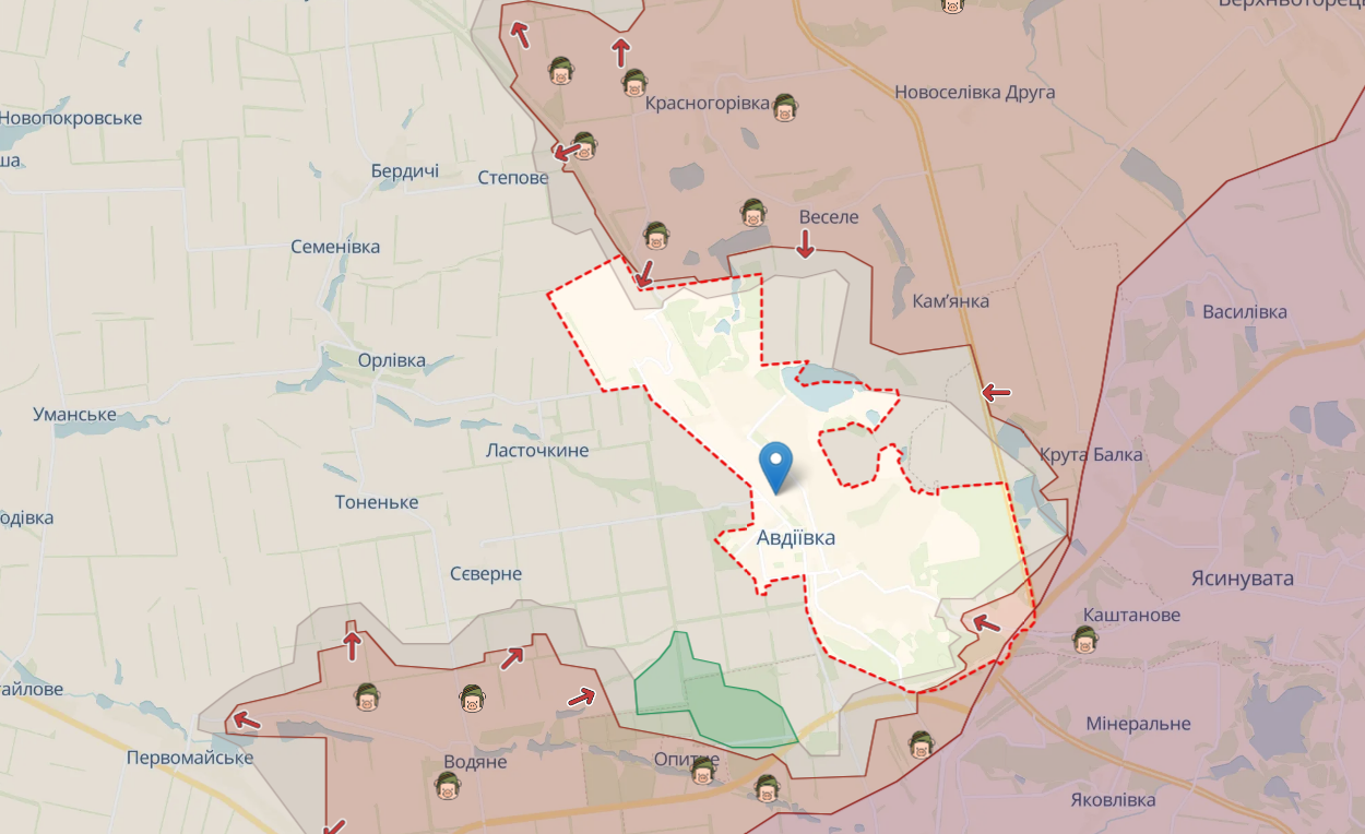 Путін наказав захопити Авдіївку до 14 грудня і не шкодує російських солдатів