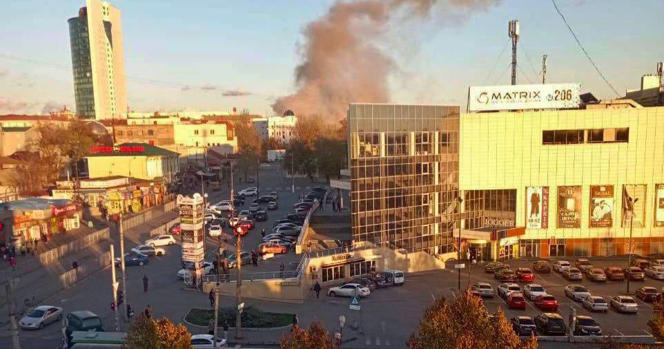 Жителі Донецька повідомляють про вибух в центрі міста