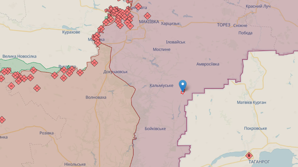 У ЗСУ підтвердили удар по скупченні російських військових під Старобешевим
