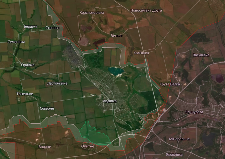 Окупанти штурмували п’ять населених пунктів на Авдіївському напрямку, відбито понад 30 атак