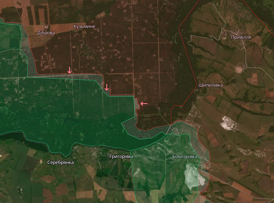 На Луганщині окупанти знову спробували прорвати оборону ЗСУ в лісах під Кремінною