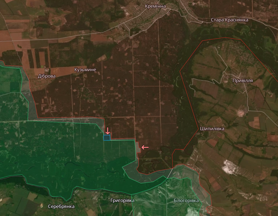 На Луганщині окупанти наступали в лісах під Кремінною. В ОВА розповіли про ситуацію на фронті