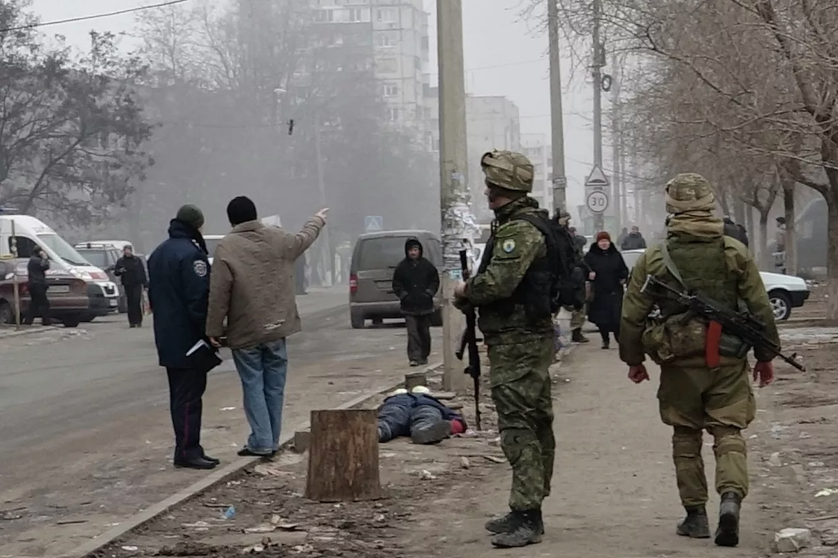 Окупанти намагаються переписати історію, заявивши про причетність ЗСУ до обстрілу Маріуполя 24 січня 2015 року