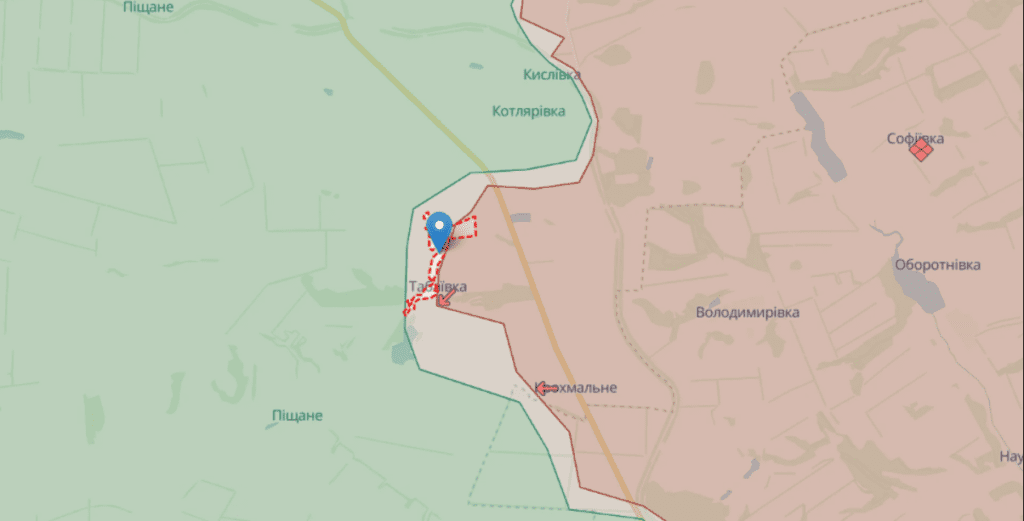 Російські окупанти стверджують, що захопили Табаївку у Харківській області. У ЗСУ спростували