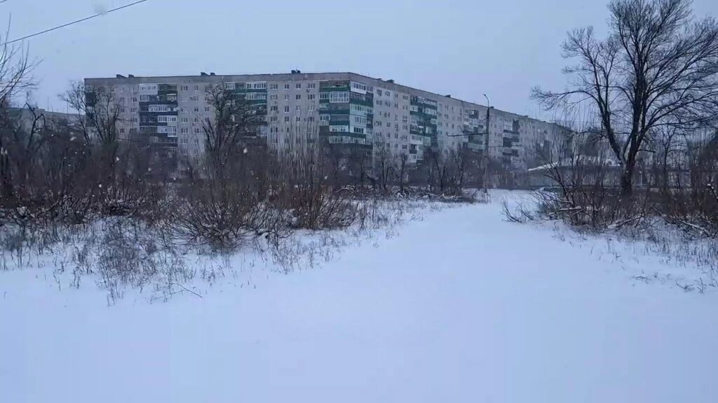 Жителі Сєвєродонецька показали, як виглядає місто в сніжну погоду