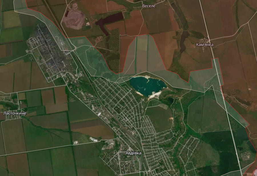 OSINT-блогери на мапі показали просування росіян на північній околиці Авдіївки