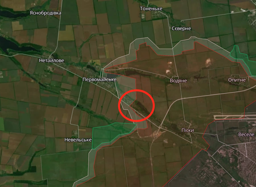 OSINT-блогери на мапі показали просування росіян на північній околиці Авдіївки