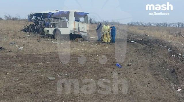 В Голубовці на міні підірвався автобус ритуального бюро