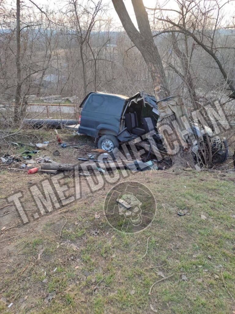 У п’яній ДТП загинув окупант, який обіцяв привезти російським дітям вухо “азовця”