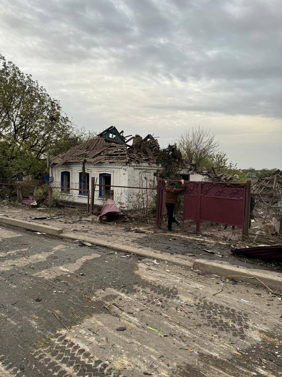 Росіяни вдарили по місту Селидове чотирма ракетами