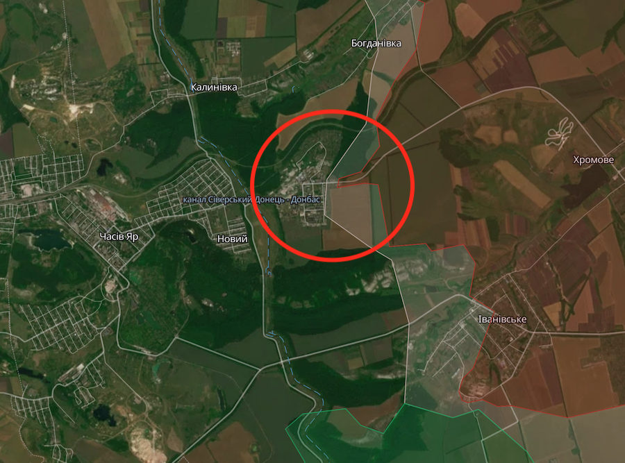 Окупанти наблизилися до східної околиці Часового Яру, — OSINT-аналітики