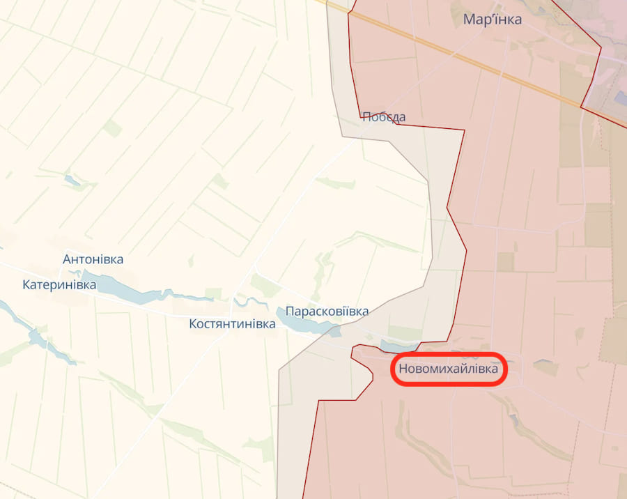 Українські військові вийшли з Новомихайлівки, Бердичів та Семенівки на Донеччині, — Сирський